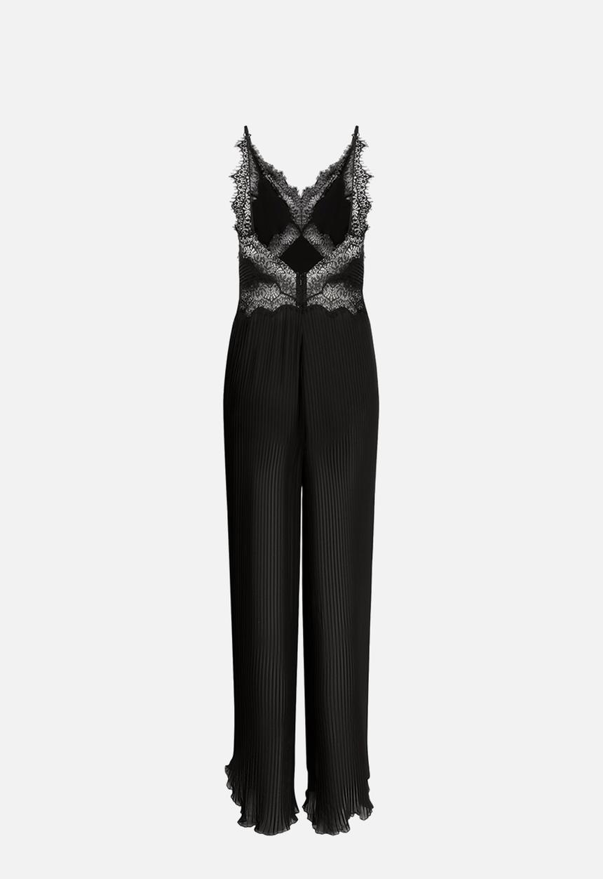 Hunkemoller - Jumpsuit plisse zaphira - caviar