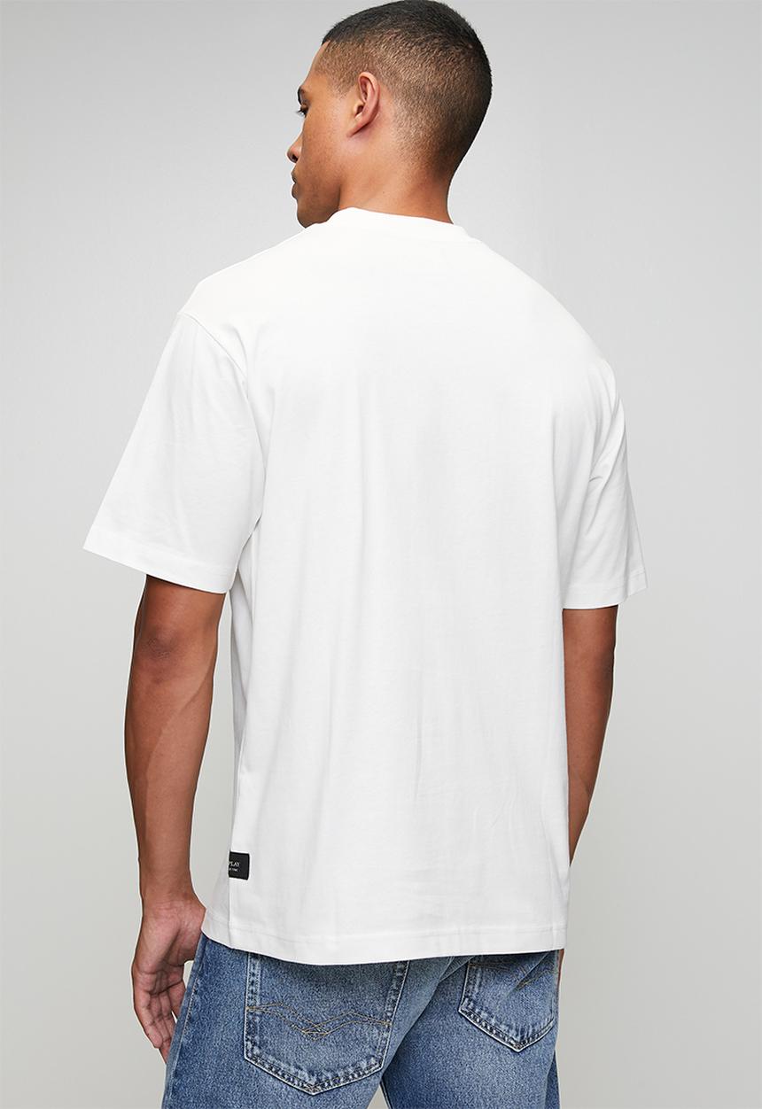 Replay - Piece Dyed Heavy Jersey Cotton T-shirt - White