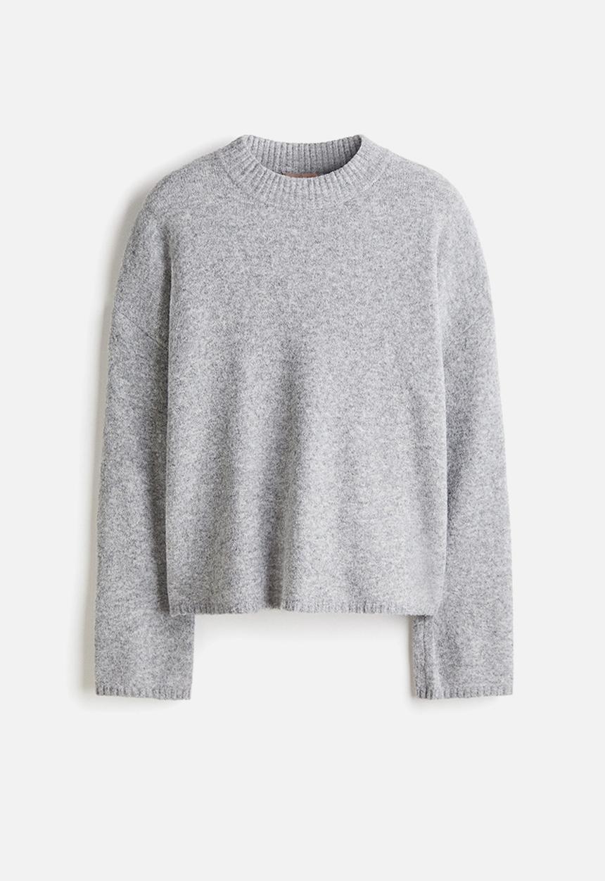 H&M - Jumper - grey marl
