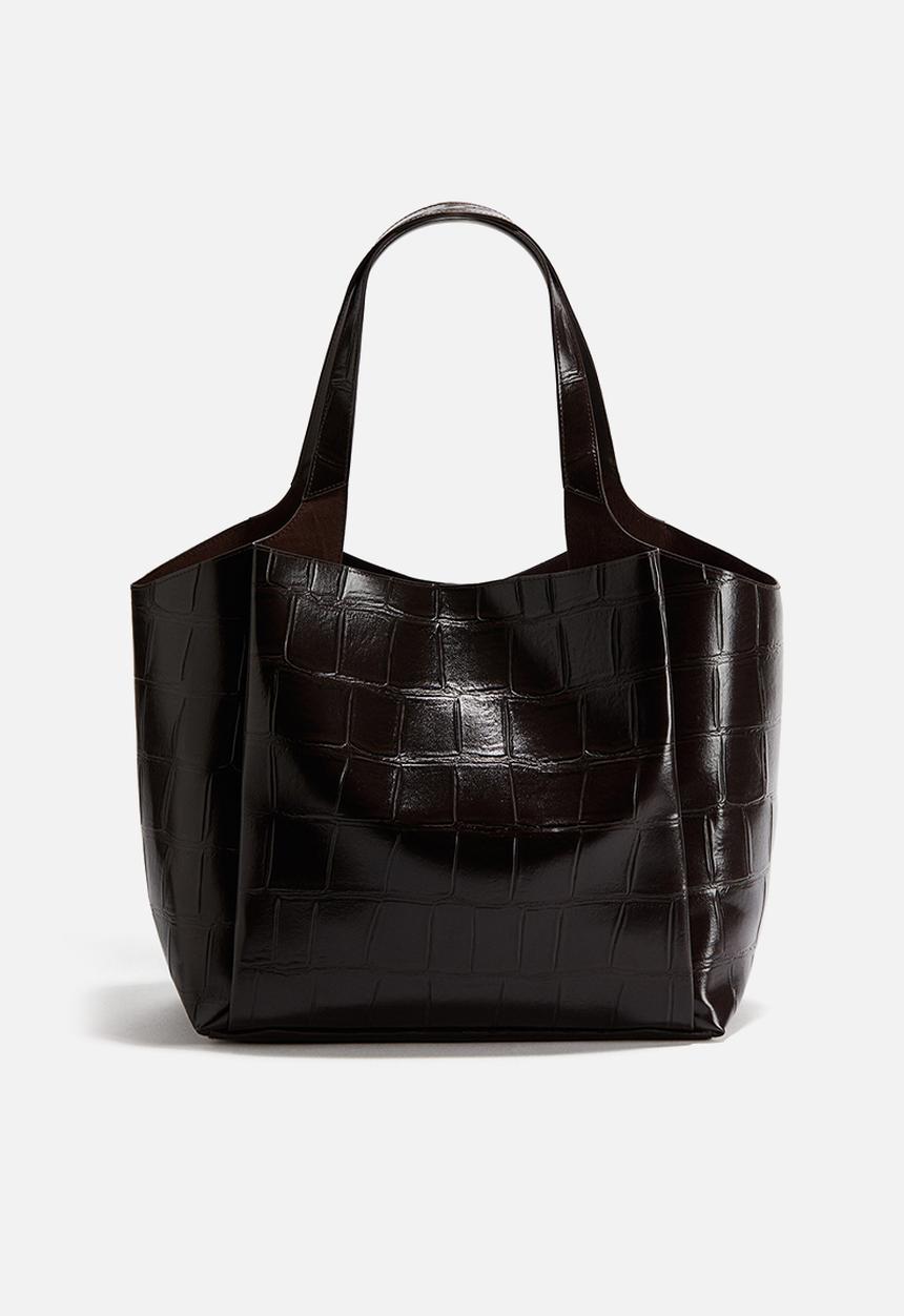 H&M - Tote bag - dark brown