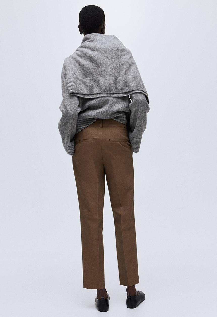 H&M - Cigarette trousers - brown