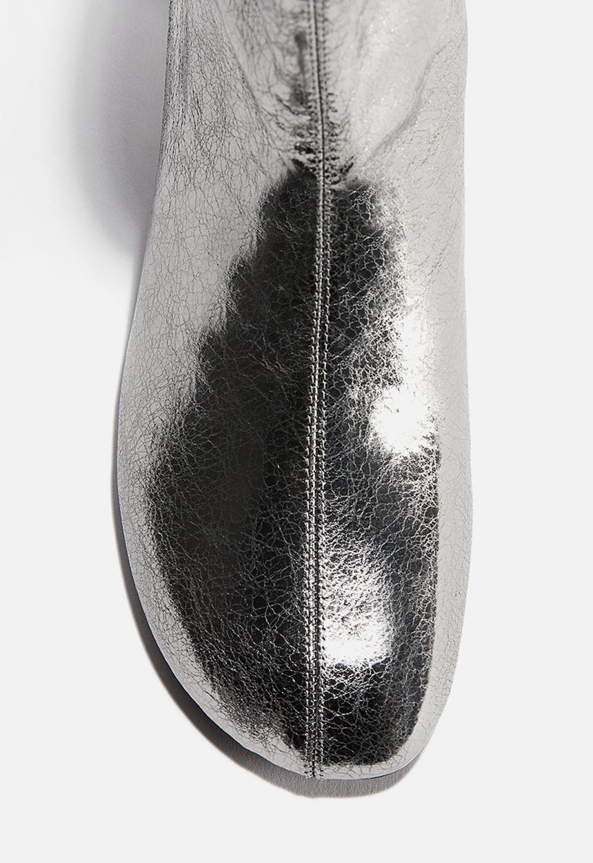 H&M - Ankle boots - silver-coloured