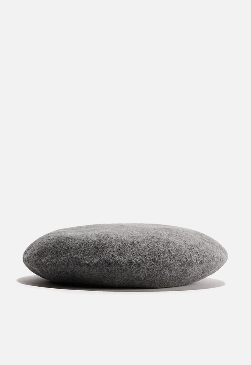 H&M - Wool beret - grey marl 
