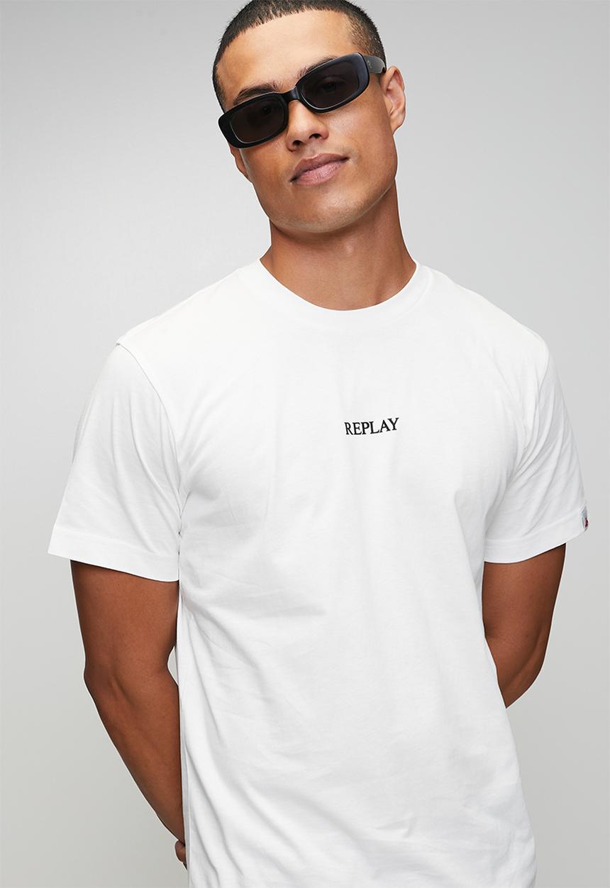 Replay - Basic Logo T-Shirt - White
