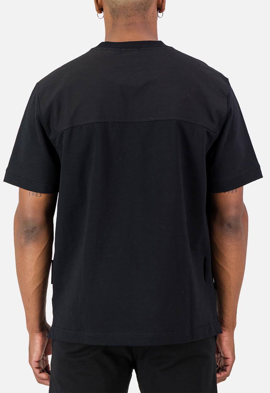 S.P.C.C - Recon Knox Short Sleeve Sweat  - Black