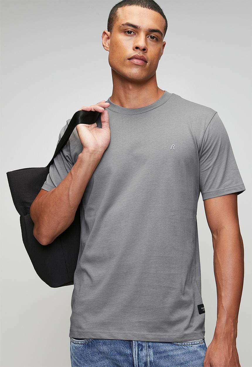 Replay - Tonal Logo Essential Tee - Grey