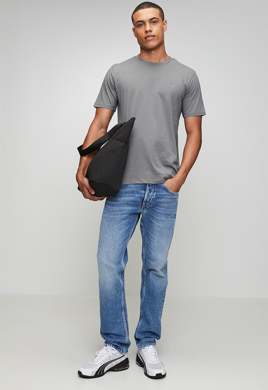Replay - Tonal Logo Essential Tee - Grey