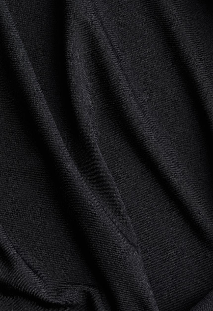 H&M - Drawstring-detail dress - black