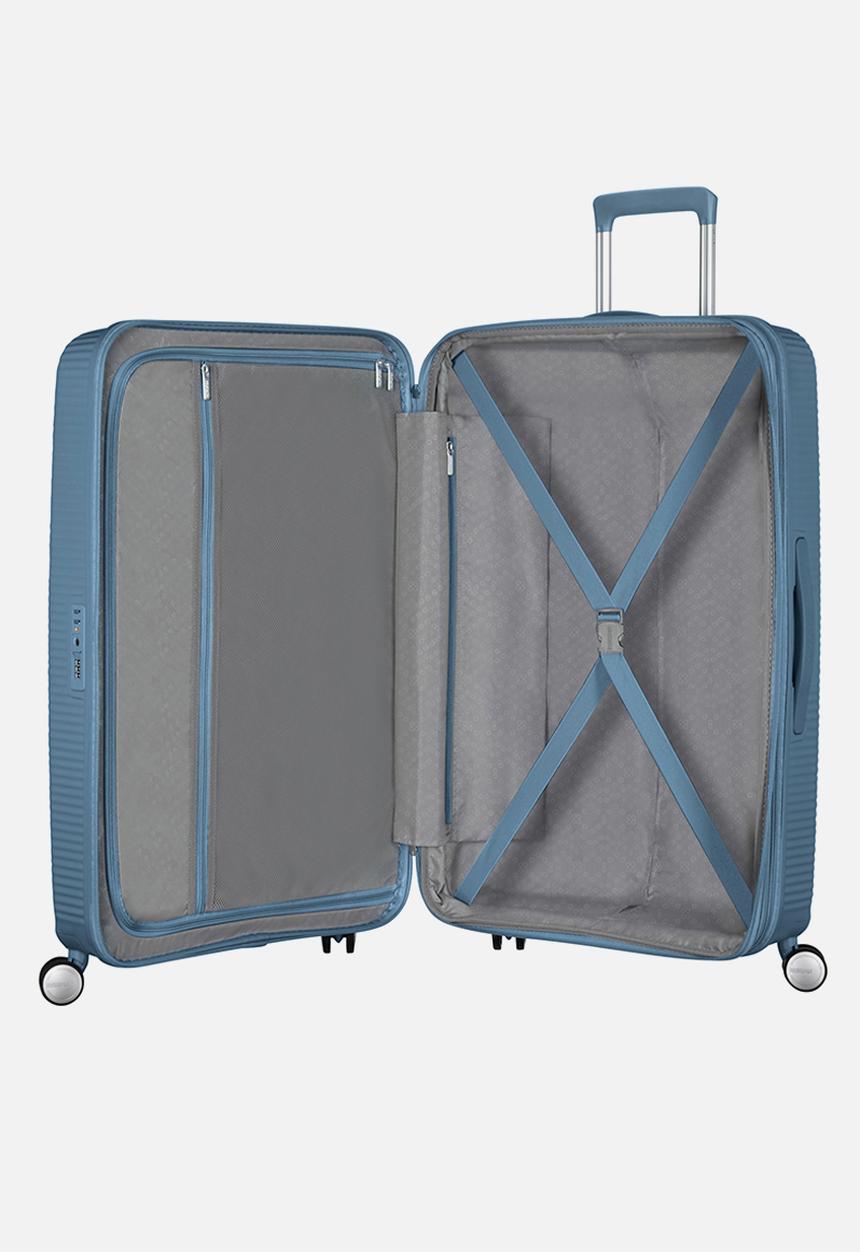 American Tourister - At Soundbox Large Spinner - Stone Blue