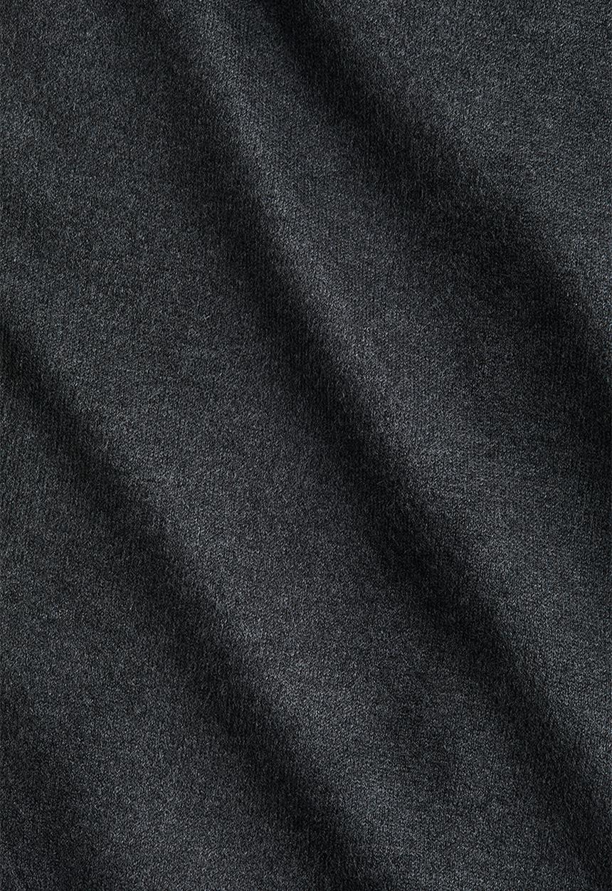 H&M - Asymmetric jersey top - dark grey