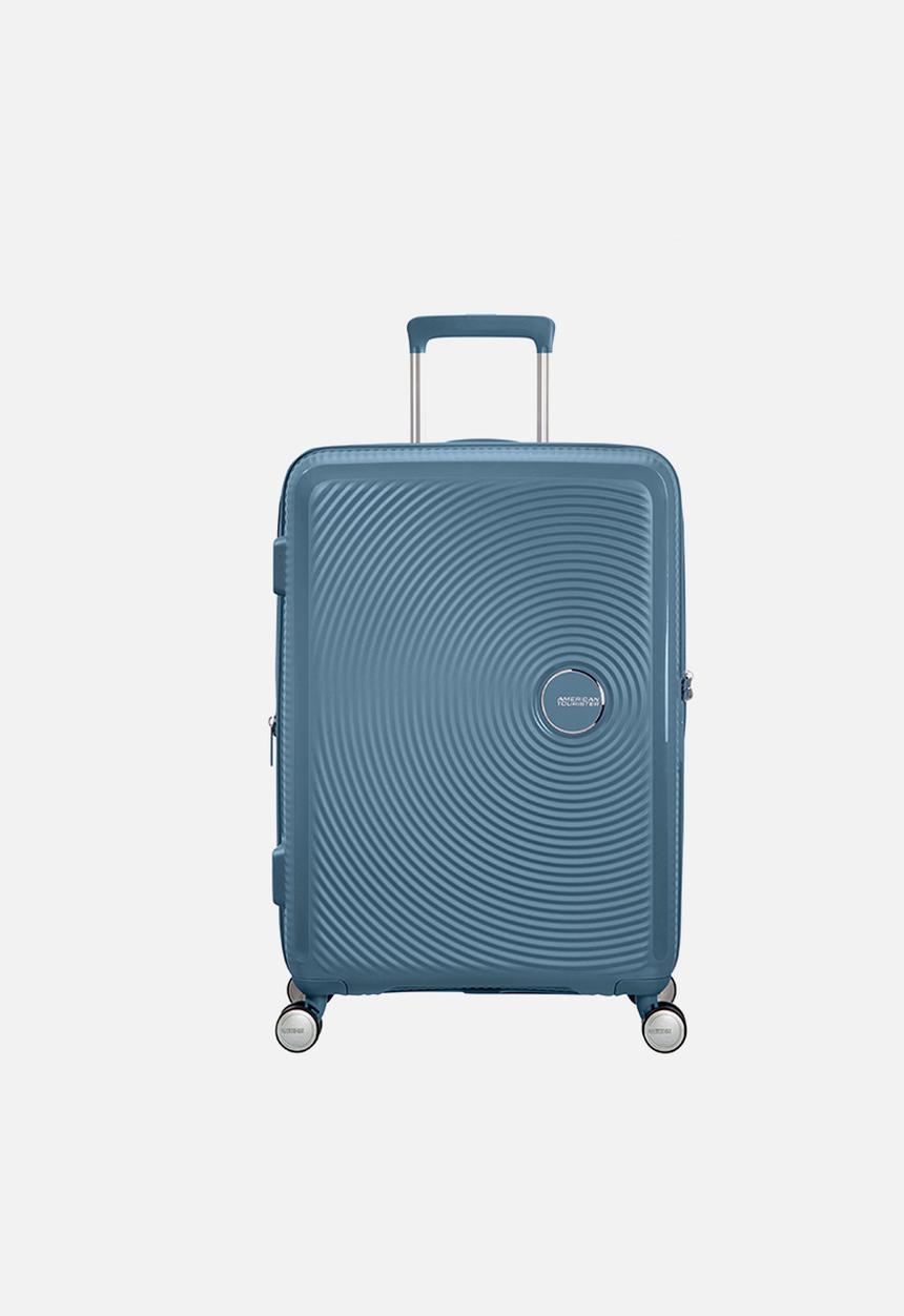 American Tourister - At Soundbox Medium Spinner - Stone Blue