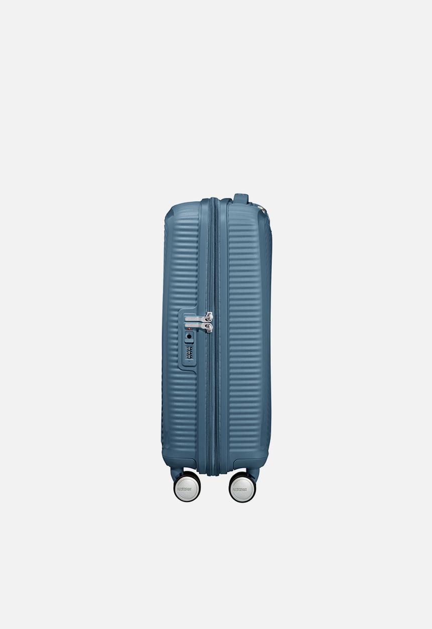 American Tourister - At Soundbox Small Spinner - Stone Blue