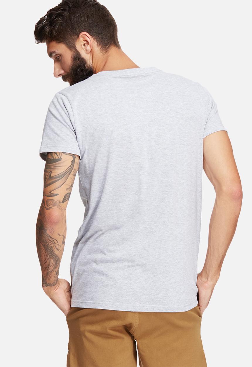 basicthread - Basic scoop neck tee - grey