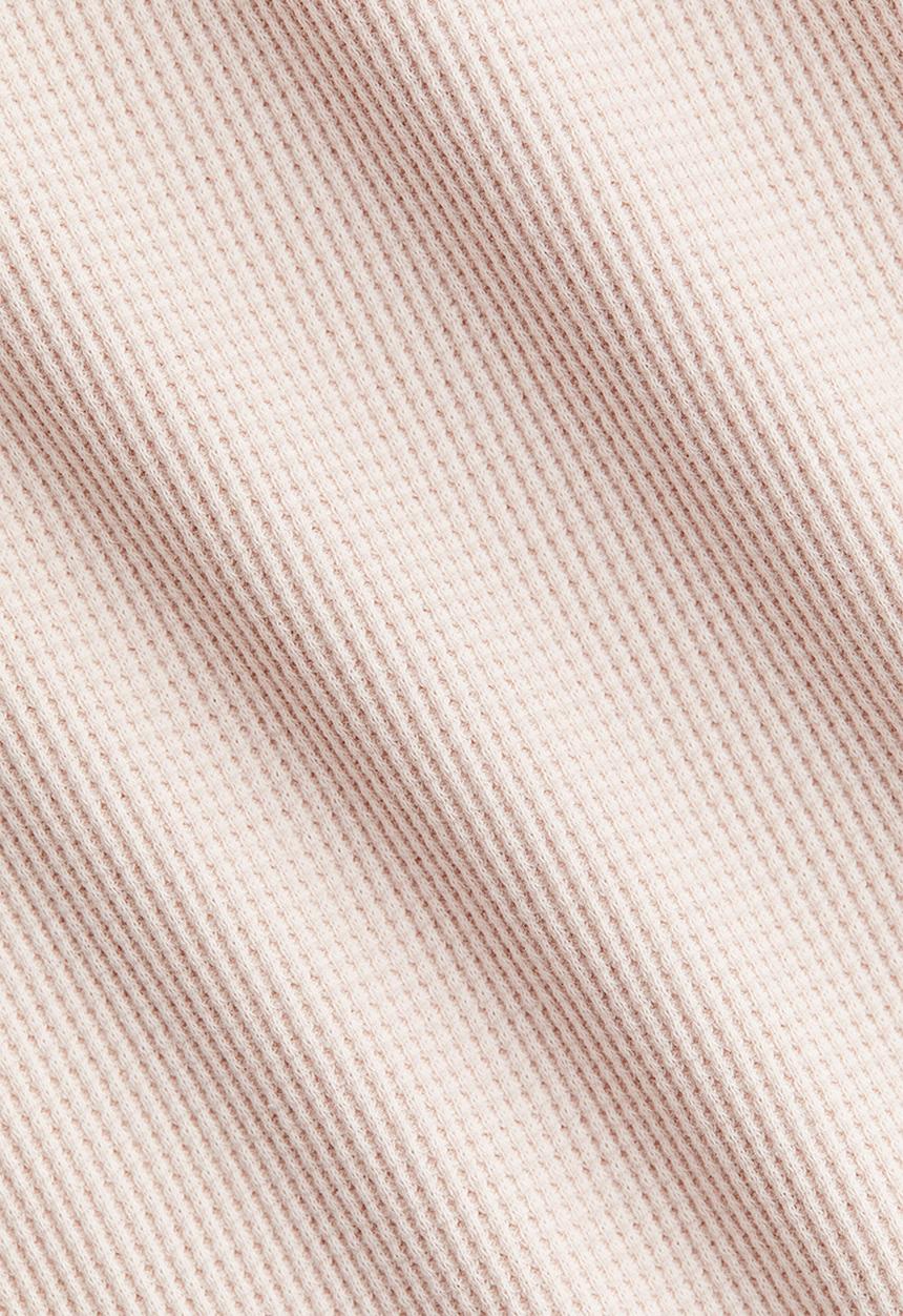 H&M - Waffled jersey trousers - powder pink
