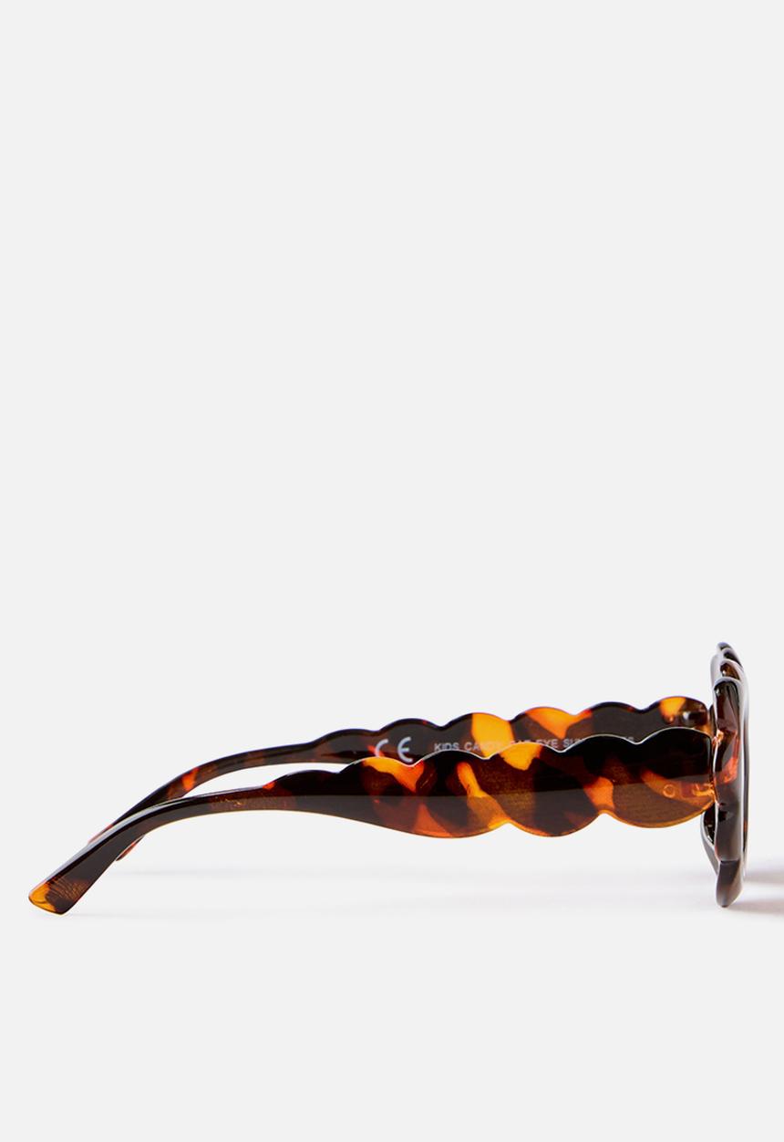 Cotton On - Kids Candy Cat Eye Sunglasses - Brown Tort