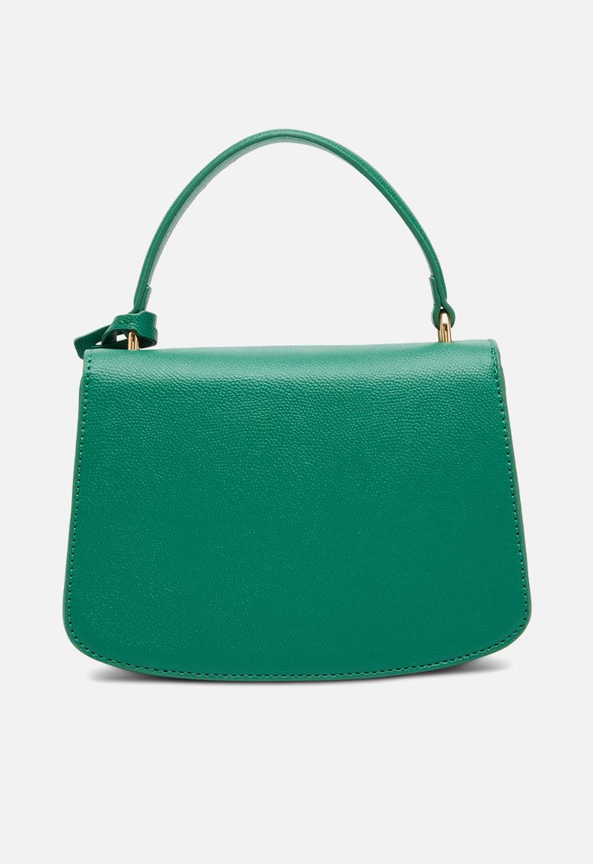 Anne Klein - Cambodia Flap Saddle W/ Detachable Strap Bag-Palm Leaf