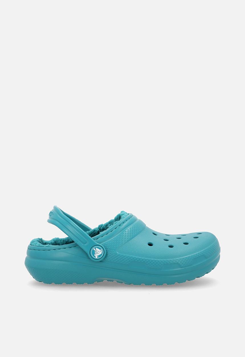 Crocs - Classic lined clog k - turbo teal