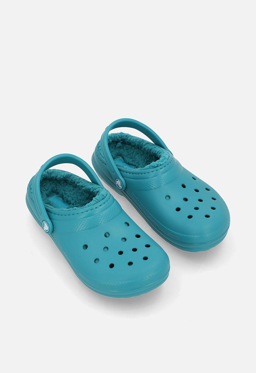 Crocs - Classic lined clog k - turbo teal