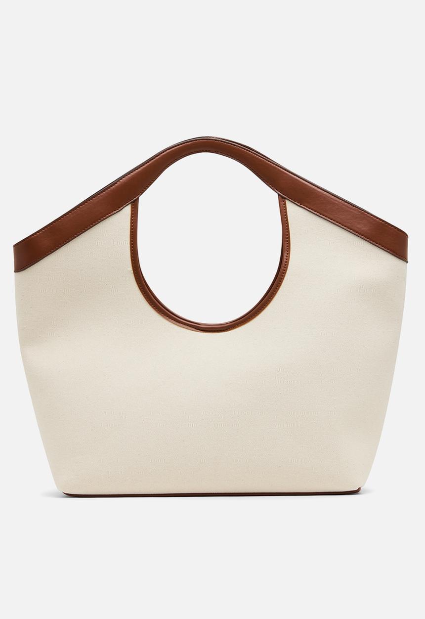 Anne Klein - China Large Tote W/ Detachable Strap Bag - Hazelnut