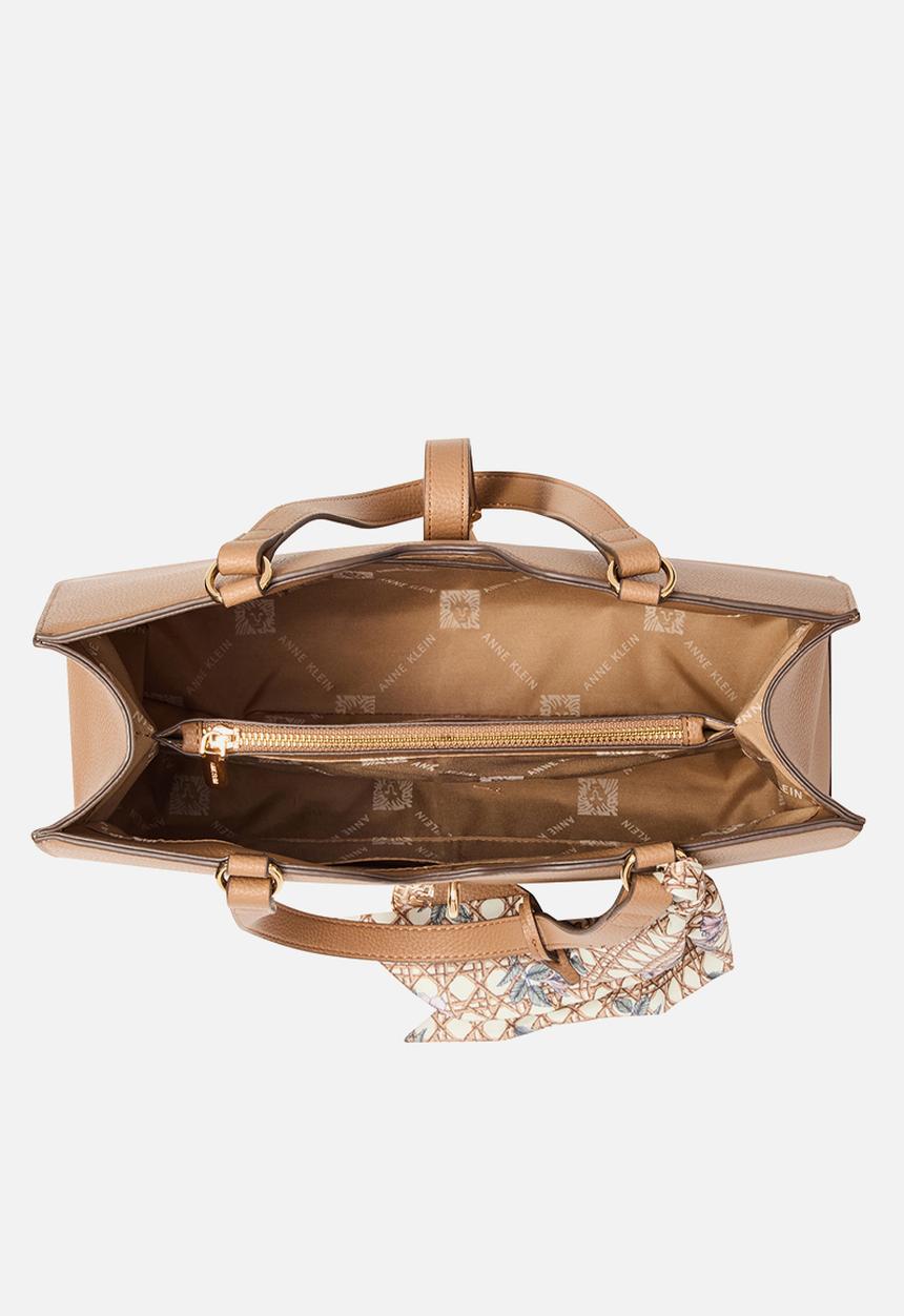 Anne Klein - Cambodia East West Tote Bag - Mocha
