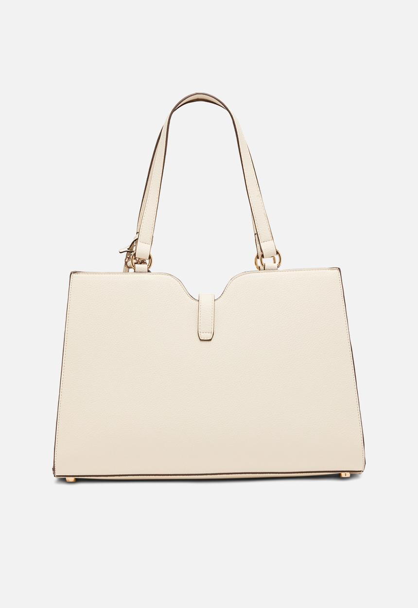Anne Klein - Cambodia East West Tote Bag - Pearl White