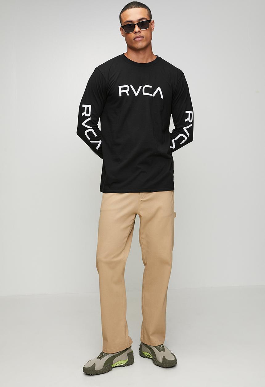 RVCA - Big Rvca Long Sleeve Tee - Black