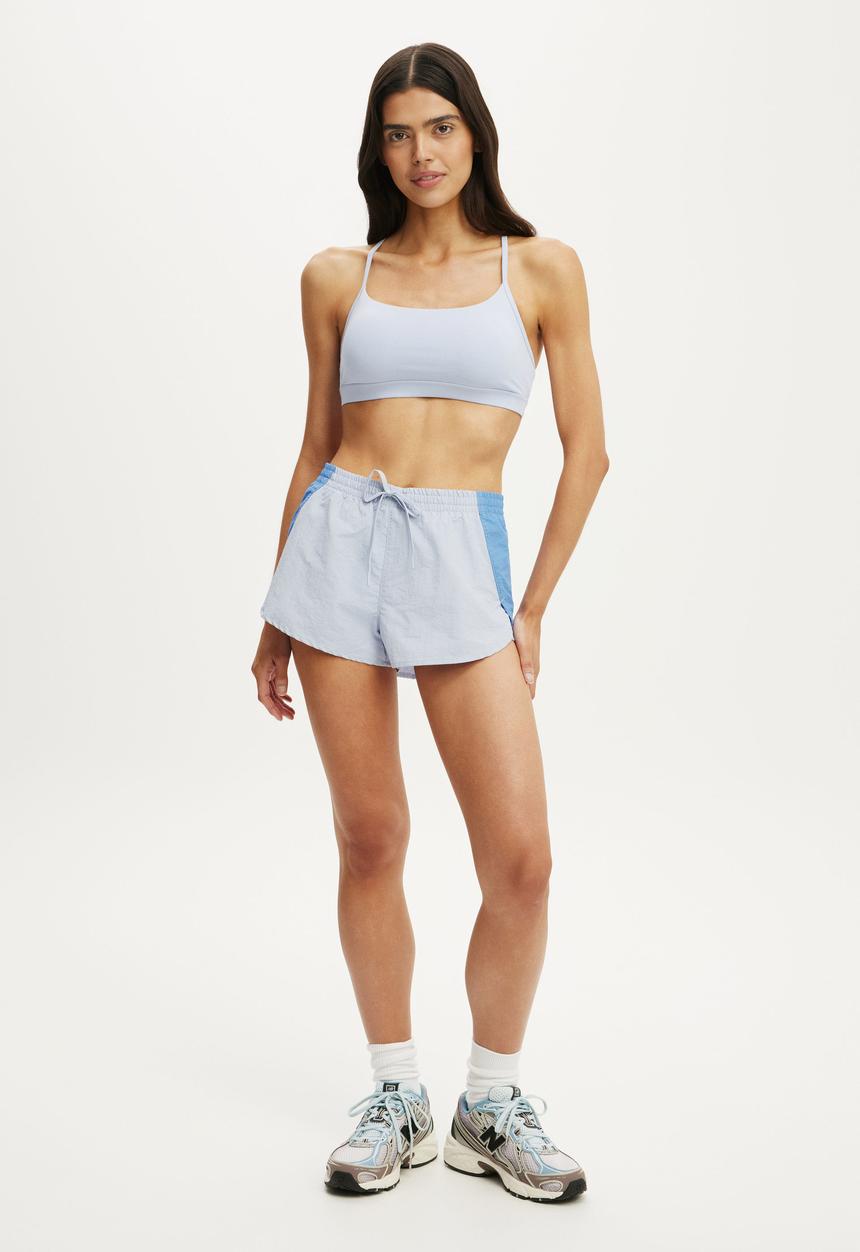 Cotton On - 365 Keyhole Crop - Violet Blue