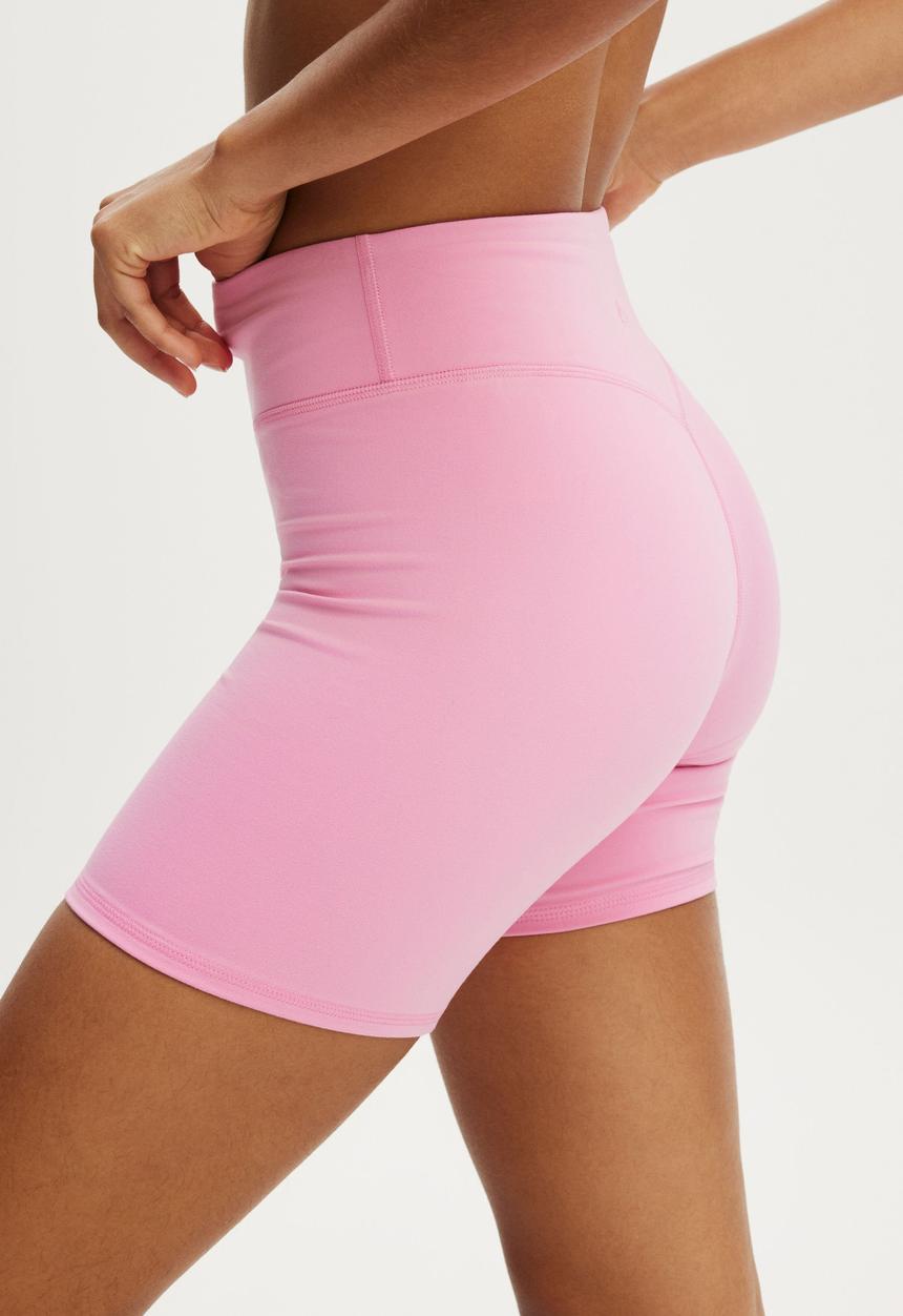 Cotton On - Ultra Soft Contour Bike Short - Sea Pink
