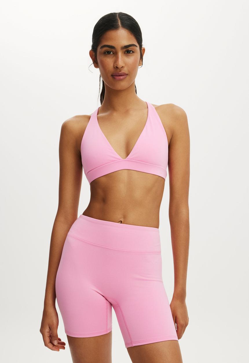 Cotton On - Ultra Soft Contour Bike Short - Sea Pink