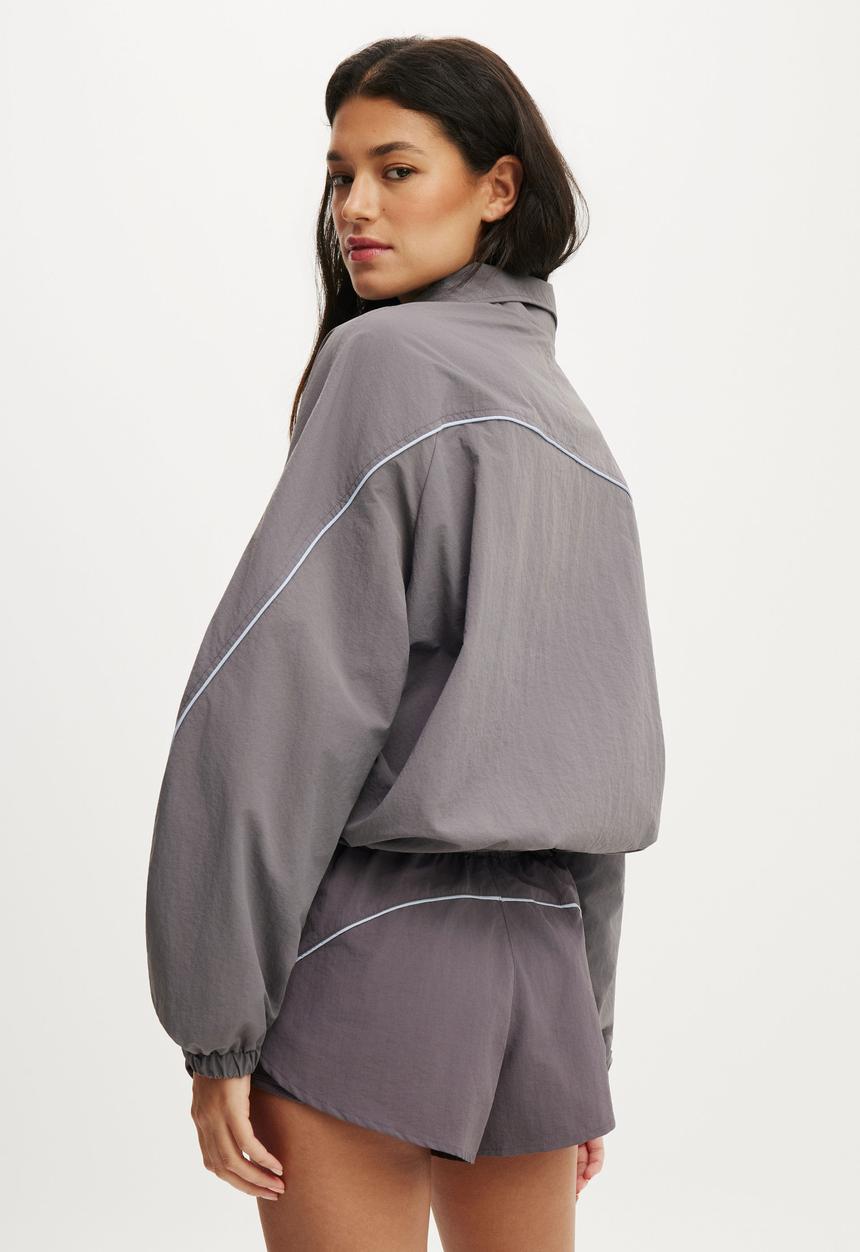 Cotton On - Offside Windbreaker - Violet Grey