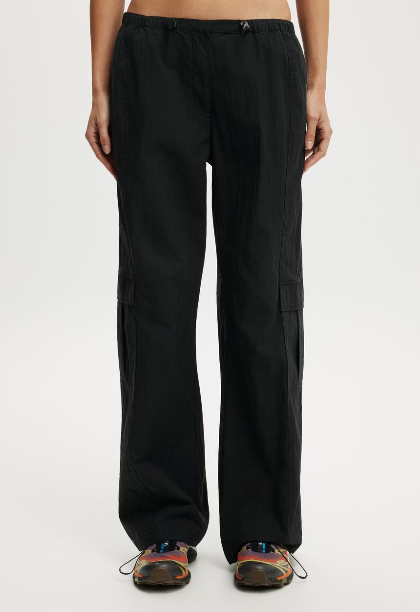 Active Woven Utility Pant - Black