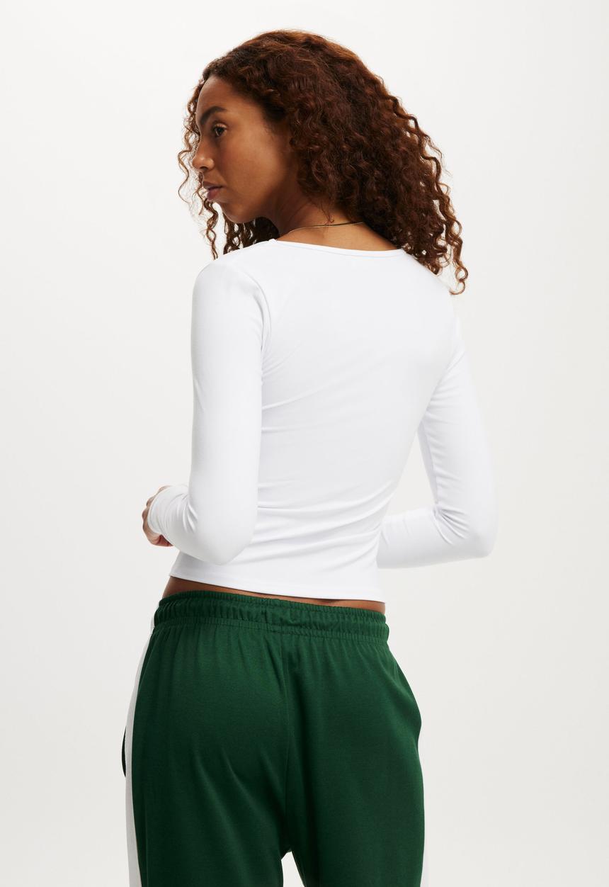 Cotton On - Hold me long sleeve - white