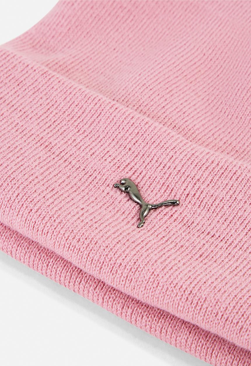 PUMA - Metal Puma Cat High Crown Beanie Poised - Pink