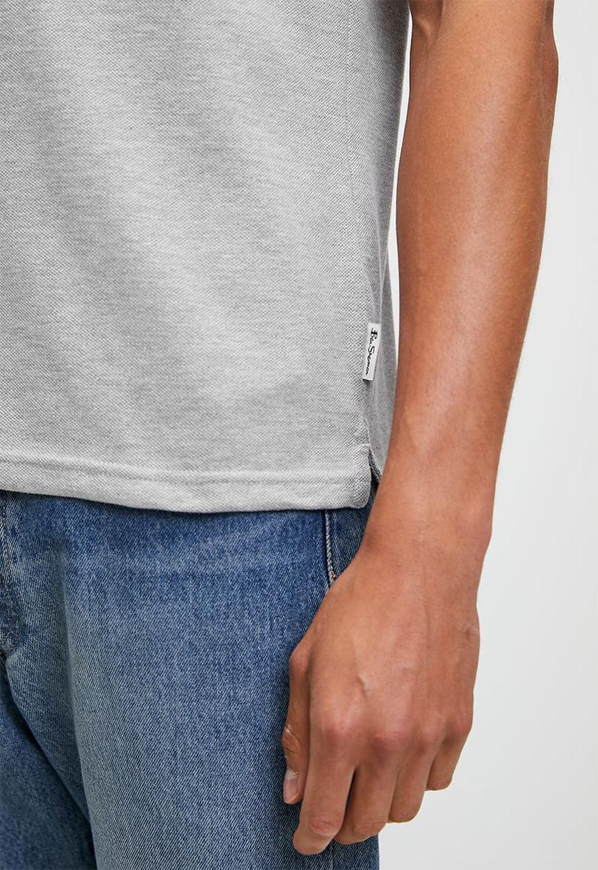 Ben Sherman - Ben Polo Short Sleeve - Grey melange