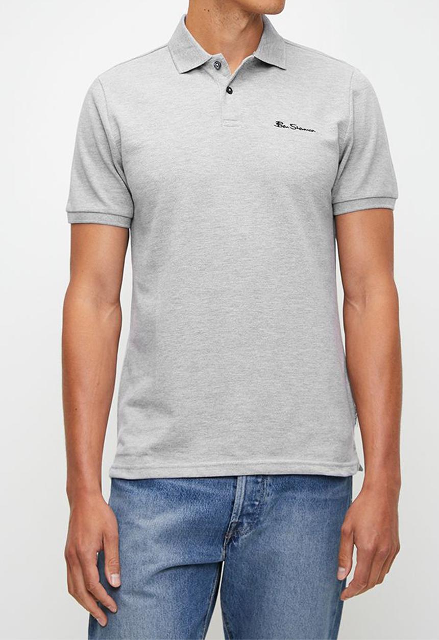 Ben Sherman - Ben Polo Short Sleeve - Grey melange
