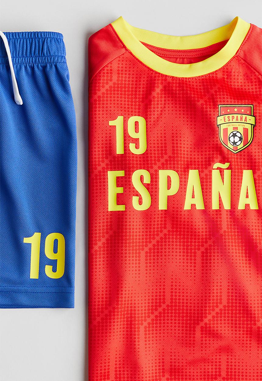 H&M - Football set - red/españa