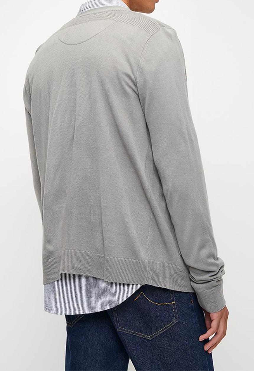 Brave Soul - Knitwear - Solid Grey