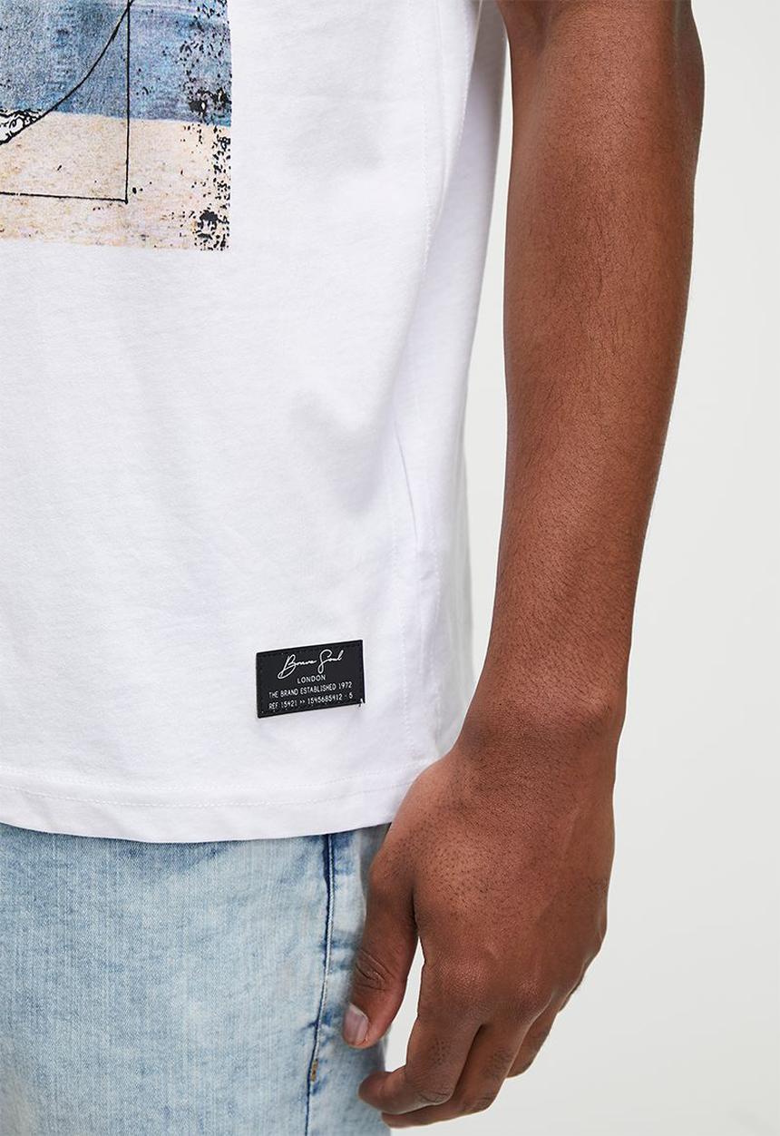 Brave Soul - T-shirts - Optic White