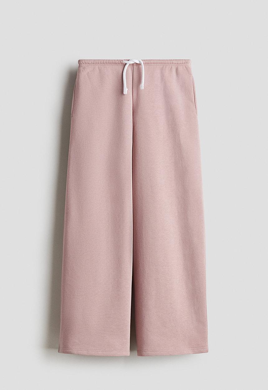 H&M - Brushed-inside joggers - dusty pink