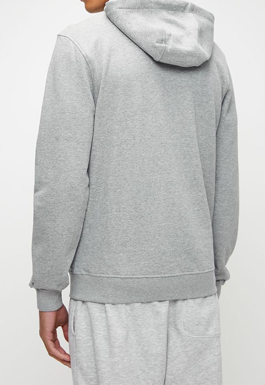 POLO - Men sport ls hoodie - grey melange