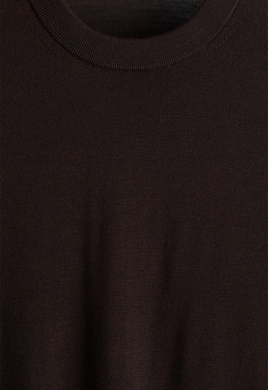 H&M - Regular fit merino wool jumper - brown