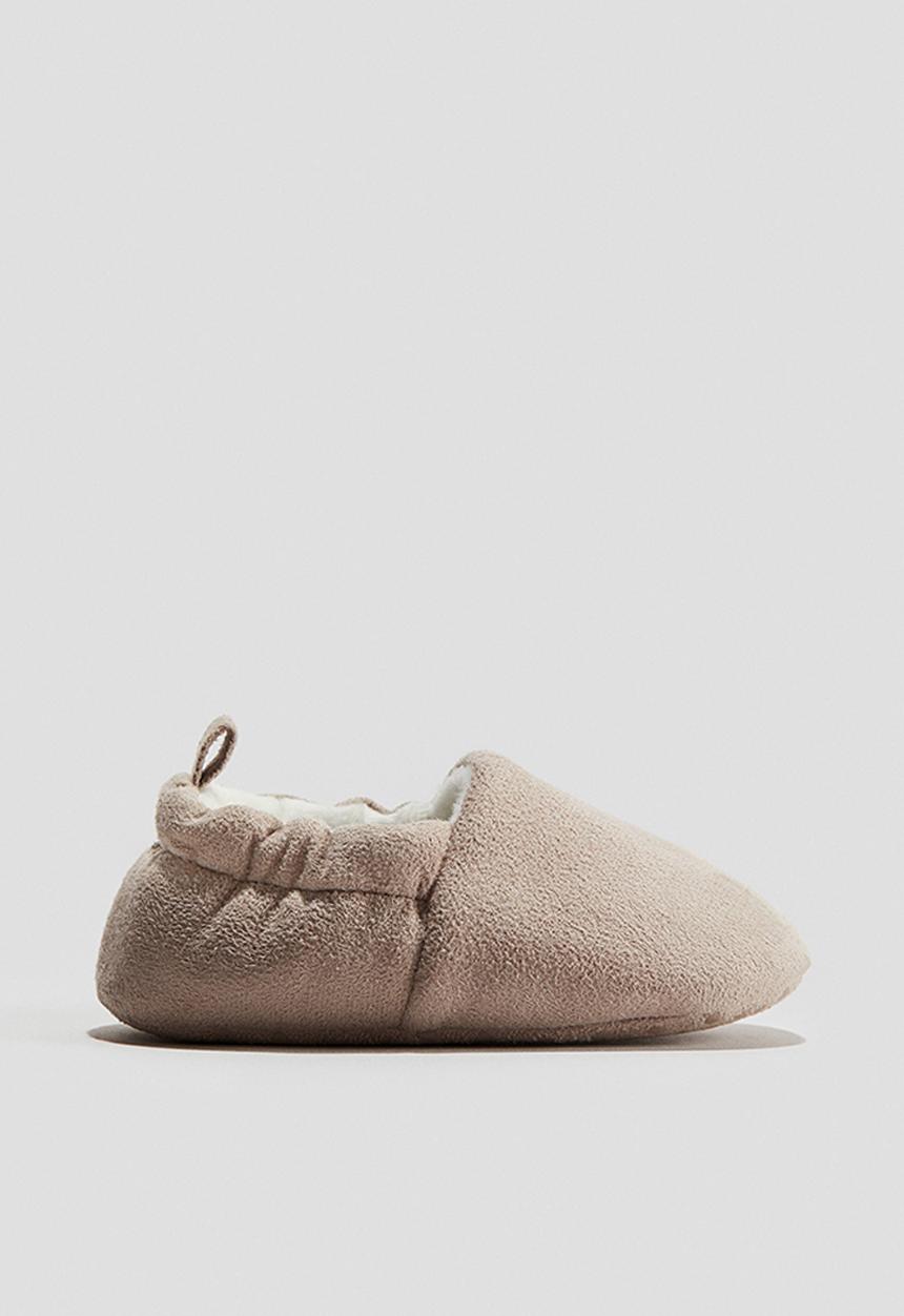 H&M - Soft slippers - light beige