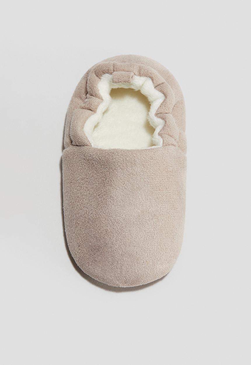 H&M - Soft slippers - light beige