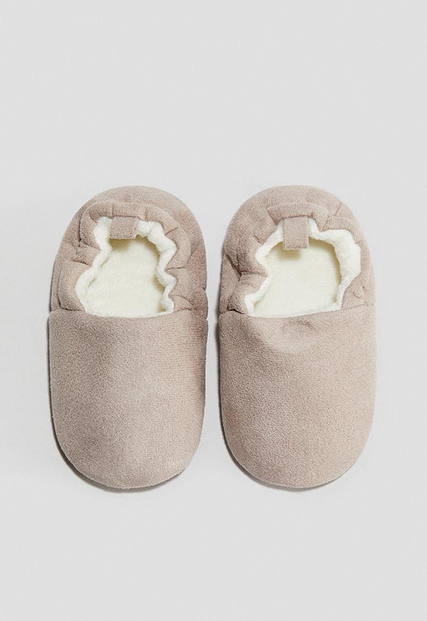 H&M - Soft slippers - light beige