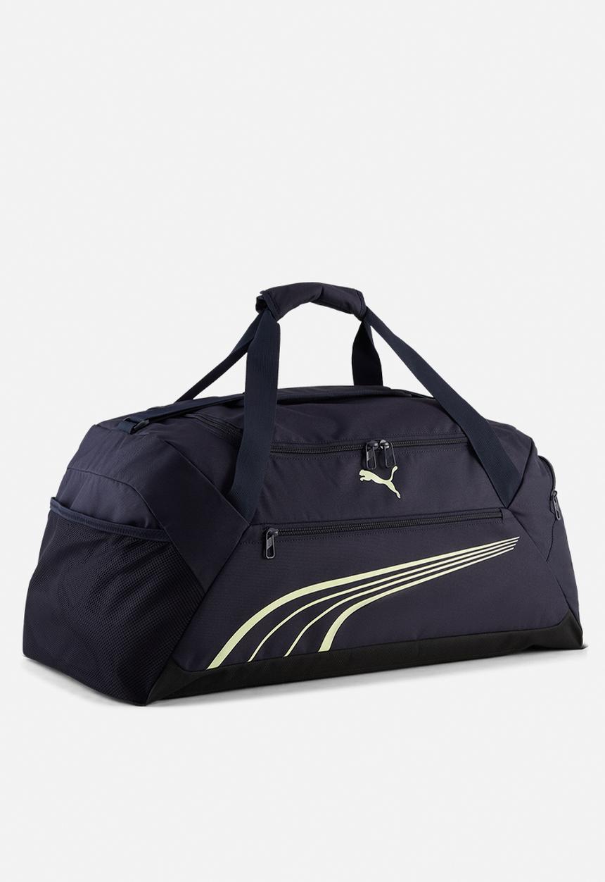 PUMA - Puma Fundamental Medium Sports Bag - New Navy-Apple Spritz