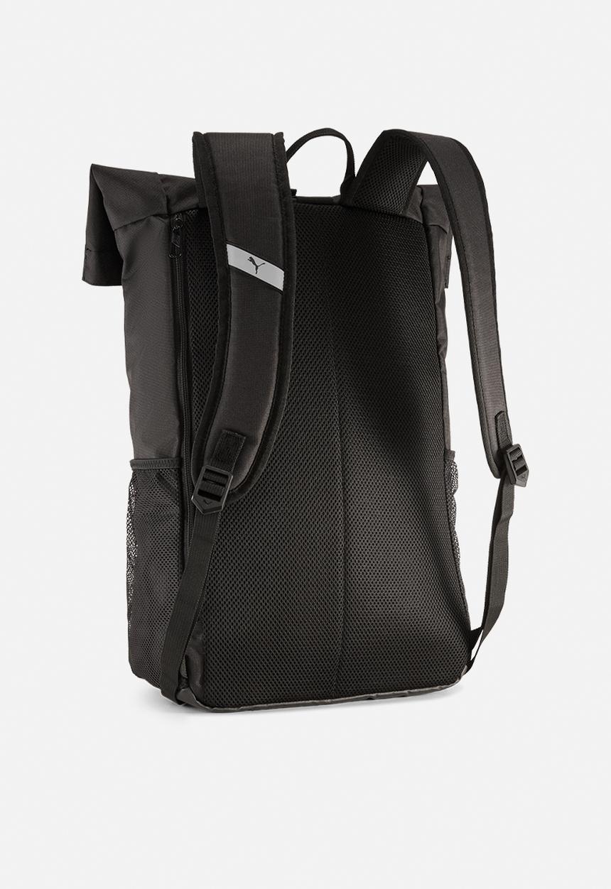 PUMA - Pumatech Roll Top Backpack - Puma Black