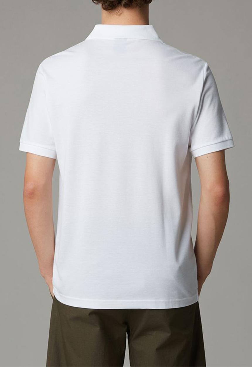 Essential regular polo - tnf white1