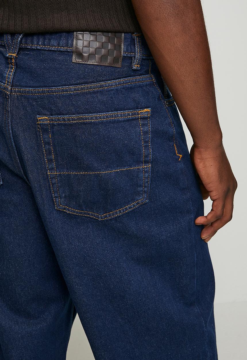 Vans - Check-5 Loose Denim Pant - Darkwash Blue