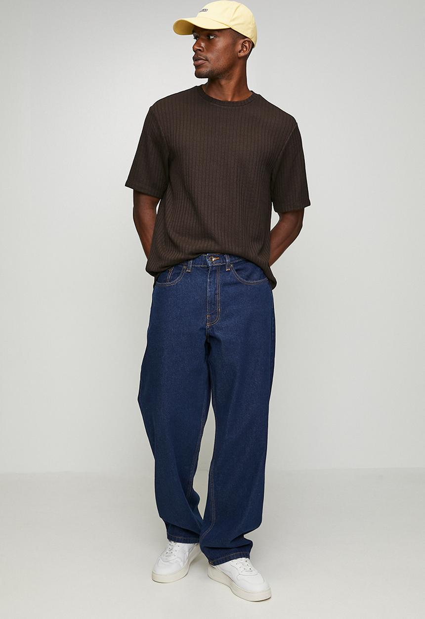 Vans - Check-5 Loose Denim Pant - Darkwash Blue