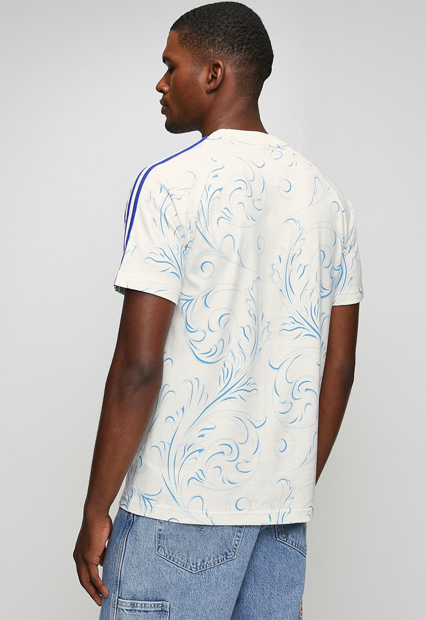 adidas Originals - Argentina AFA Originals AOP T-shirt - Off White